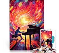 puzzles for adults 1000 pieces piano colorfull Spielspielzeug als Familiengeschenk Die Liebe zwischen Paaren stärken52x38cm