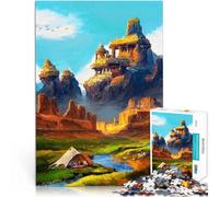 puzzles for adults 1000 pieces Pilgrimage to Pantheon Herausforderndes Spiel Einzigartige Geburtstags- und Geschenkideen75x50cm