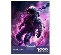 Puzzles for Adults 1000 Pieces Pink Space Puzzles for Adults Brain Teaser Game Home Decoration Fun Activities at Home 70x50cm/1000pcs