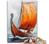 Puzzles for Adults 1000 Pieces Pirate Ship Family Fun for Is Ideal As A Gift for The Whole Family for And Age 14 Years Up 50x75cm