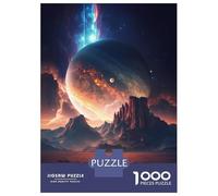 Puzzles for Adults 1000 Pieces Planet Plateau Landscape Jigsaw Puzzle Brain Teaser Game But Fun And Humorous Christmas Birthday Gifts 38x26cm/1000pcs