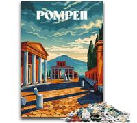 Puzzles for Adults 1000 Pieces Pompeii Ruins Family Fun for Is Ideal As A Gift for The Whole Family for And Age 14 Years Up (size 50x70cm)