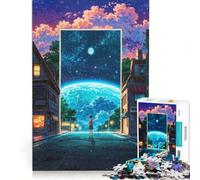 Puzzles for Adults 1000 Pieces Portal to The Universe, Educational Toy, Staycation Kill Time, Birthday Present, Gifts, 38x52cm