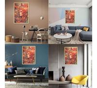 puzzles for adults 1000 pieces Psychedelic mood Family Game for and 26x38cm Enhance love between couples for for teenager Age 14 and Up