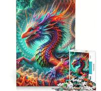 Puzzles for Adults 1000 Pieces Quantum Dracoscale Enigma Educational Toy Staycation Kill Time Birthday Present Gifts 38x52cm