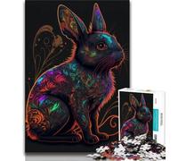 Puzzles for Adults 1000 Pieces Rabbit 1000 Piece Jigsaw,Educational Stress Relief Toy Gifts for Friends And Family (size 75x50cm)