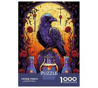 Puzzles for Adults 1000 Pieces Raven Love Potion Jigsaws for Adults Brain Teaser Game Analysis And Logic Unique Birthday And Xmas Gifts 70x50cm/1000pcs