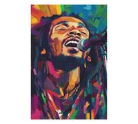 Puzzles for Adults 1000 Pieces Reggae Bob Marley Creative Puzzles Practical Game Family Decoration-38x52cm