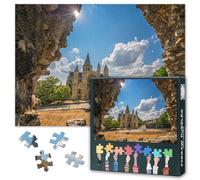 Puzzles for Adults 1000 Pieces, Rochester Cathedral Jigsaw Puzzles, Arched Castle Adult Puzzle for Adults, Educational Fun Games or Toys for Elders Friends 20X27 INCH