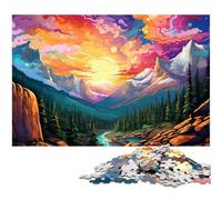 Puzzles for Adults 1000 Pieces Rocky Mountain National Park Puzzle Toys Unique Home Decor And Gifts Suitable for And Teenager 14 And Up 1000pcs(38x26cm)