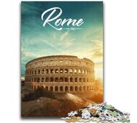 Puzzles for Adults 1000 Pieces Rome for Educational Game Challenge Toy for Is Ideal As A Gift for The Whole Family (size 38x52cm)