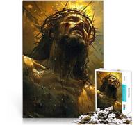 puzzles for adults 1000 pieces sacrifice of jesus Familienspiel zum Stressabbau, schwierige Herausforderung Lustiges Geschenk75x50cm