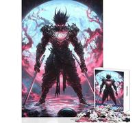 Puzzles for Adults 1000 Pieces Samurai Warrior in Poison Lake Impossible Game Suitable for Couples Anti-Stress Toys Birthday Present, Gifts, (38X26CM)