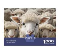 Puzzles for Adults 1000 Pieces Sheep Farming Supplies Jigsaw Puzzle Brain Teaser Game But Fun And Humorous Christmas Birthday Gifts 52x38cm/1000pcs