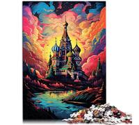 puzzles for adults 1000 pieces St. Basil s Cathedral Impossible Puzzle 26x38cm deal as gifts for the whole family for teenager 14+