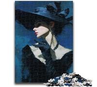Puzzles for Adults 1000 Pieces Temperament Female Model Family Fun for Is Ideal As A Gift for The Whole Family for And Age 14 Years Up 38x26cm