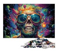 Puzzles for Adults 1000 Pieces The Colorful Psychedelia of An Alien Prodigy Puzzle Toys Unique Home Decor And Gifts Suitable for And Teenager 14 And Up 1000 PCS(75x50cm)