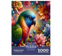 Puzzles for Adults 1000 Pieces The Parrot Is My Friend Jigsaws for Adults Brain Teaser Game Analysis And Logic Unique Birthday And Xmas Gifts 52x38cm/1000pcs