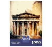 Puzzles for Adults 1000 Pieces The Parthenon Nashville Puzzles for Adults Brain Teaser Game Home Decoration Fun Activities at Home 70x50cm/1000pcs
