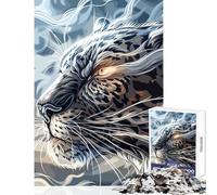 Puzzles for Adults 1000 Pieces Tiger Mystic Legend Toy Wall Decor Great Gifts And Toys Impossible Game Wishlist with Santa Claus Size 50x75cm
