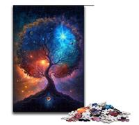 Puzzles for Adults 1000 Pieces Tree of Wisdom Impossible Puzzle Family Game Stress Reliever Difficult Challenge 75x50cm