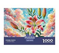 。 Puzzles for Adults 1000 Pieces, Upgraded Version 70x50cm/1000pcs Lily Educational Games Brain Challenge Natural Wonders Puzzles for Adult Kids