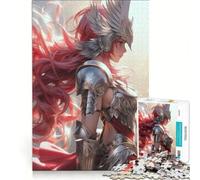 Puzzles for Adults 1000 Pieces Valkyrie Angel Warrior Hands-on Game Parent-child Interaction Unique Gifts for Birthday And Christmas 38x52cm