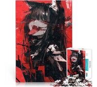 puzzles for adults 1000 pieces Vampire Anime Cat Girl Herausforderndes Spiel Angebot als Geschenk für die ganze Familie75x50cm
