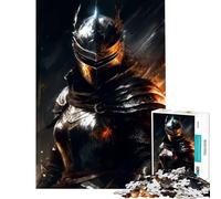 Puzzles for Adults 1000 Pieces Warrior of The Darkness Learning Educational Toys Brain Teaser Game for The Whole for Women Men (Size 38x26cm)