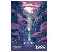 Puzzles for Adults 1000 Pieces Waterfall Tour Jigsaw for Adults Brain Teaser Game Analysis And Logic Fun Activities at Home 52x38cm/1000pcs