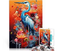 puzzles for adults 1000 pieces white cranes Impossible Puzzle 26x38cm is ideal as a gift for the whole family for 14 year olds