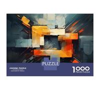 Puzzles for Adults 1000 Puzzles Abstract Digital Art Puzzles for Adults Relax Games Staycation Kill Time for Birthday, Chrismas 38x26cm/1000pcs