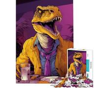 Puzzles for Adults 1000 Puzzles Afterwork Dinosaur Puzzles for Adults Relax Games Staycation Kill Time for Birthday, Chrismas (38x26cm)