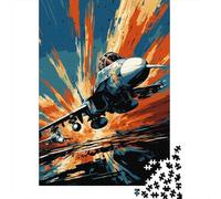 Puzzles for Adults 1000 Puzzles Air Combat Thriller Jet Battle Jigsaw for Adults Hands-on Game For Family Fun Unique Birthday And Gifts 38x26cm/1000pcs