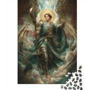 Puzzles for Adults 1000 Puzzles Angel Warrior Statue Jigsaw for Adults Hands-on Game For Family Fun Unique Birthday And Gifts 52x38cm/1000pcs