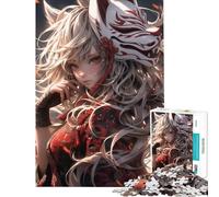 Puzzles for Adults 1000 Puzzles Anime Fantasy Ninja Jigsaw Puzzle 1000 Educational Toy Enhance Memory Birthday Present, Gifts, (50x75cm)