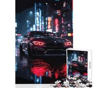 Puzzles for Adults 1000 Puzzles Artistic Cool Sports Car Jigsaw Puzzles for Adults Birthday Present Every Piece Is Unique - Challenging Game Toys (38x26cm)