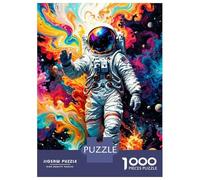 Puzzles for Adults 1000 Puzzles Astronaut Dream Puzzle for Adults Relax Games Analysis And Logic Deal As Gifts for The Whole Family 38x26cm/1000pcs