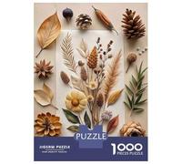 Puzzles for Adults 1000 Puzzles Autumnal Still Life with Dried Elements Teenager Puzzles Fun Games Hand Speed Race Deal As Gifts for The Whole Family 70x50cm/1000pcs