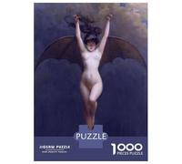 Puzzles for Adults 1000 Puzzles Bat Woman Teenager Puzzles Brain Teaser Game Precision Cutting Help The Brain Exercise 70x50cm/1000pcs