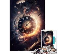 Puzzles for Adults 1000 Puzzles Big Bang of Time Difficult And Challenge Hand Speed Race Toy Wall Decor for And 14 Years And over (50x75cm)