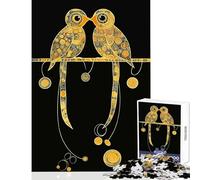 Puzzles for Adults 1000 Puzzles Birds on A Wire Poster Art Adult Jigsaw Puzzles Improve Memory Help The Brain Exercise for Is Ideal As A Gifts (38x26cm)