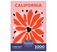 Puzzles for Adults 1000 Puzzles California Florist Club Puzzles for Adults Family Game Pattern Assembly Unique Birthday And Gifts 70x50cm/1000pcs