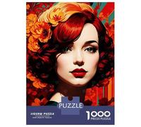 Puzzles for Adults 1000 Puzzles Christina Hendricks Puzzles for Adults Relaxing Games Precision Cutting Deal As Gifts for The Whole Family 52x38cm/1000pcs