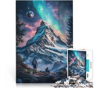 Puzzles for Adults 1000 Puzzles Climb the mountain Made of wood for 14+ Staycation Kill time Gift ideas。size:50x75cm/19.68x29.52inch