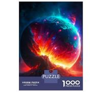 Puzzles for Adults 1000 Puzzles Cosmic Collision Puzzles for Adults Family Games Perfect Decoration Unique Birthday And Gifts 52x38cm/1000pcs