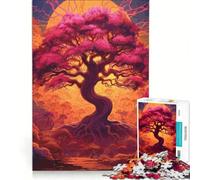 Puzzles for Adults 1000 Puzzles Cosmic Tree of Life, Fun Games, Train Your Brain And Hands, Enhance Love between Couples 38x52cm