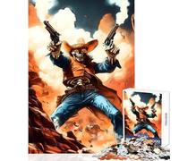 Puzzles for Adults 1000 Puzzles Dead Man's Dust Home Decoration Toys Gifts Ideas Hands-on Game Artists Collection, Fine Art size 38x26cm