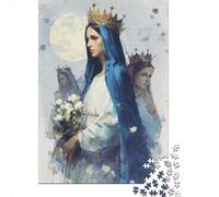 Puzzles for Adults 1000 Puzzles Divine Majesty Celestial Crowns Adult Puzzles Family Game Wall Decoration Deal As Gifts for The Whole Family 70x50cm/1000pcs