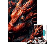 Puzzles for Adults 1000 Puzzles Dragon My Funny Friend Jigsaw 1000 Piece Home Decoration Toys Wall Art Christmas Birthday Gifts (38x26cm)